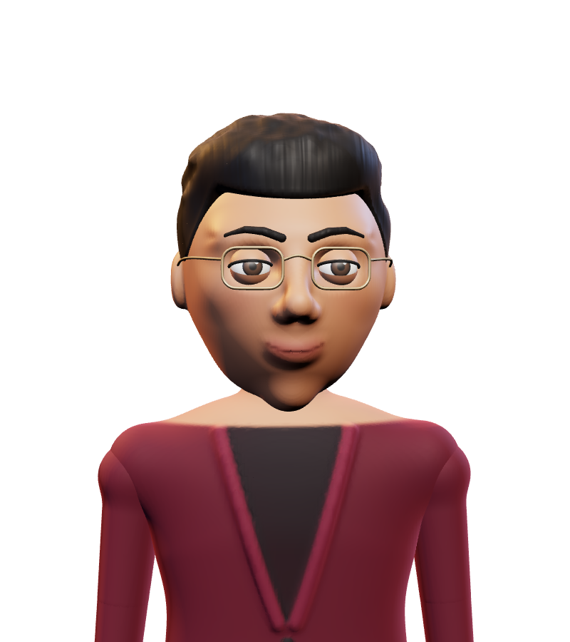 3D avatar of Brij Vaghani